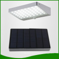 Super Bright 4000mAh Batería Long Last Aluminium Solar Sensor Garden Lamp 48LEDs Luz al aire libre